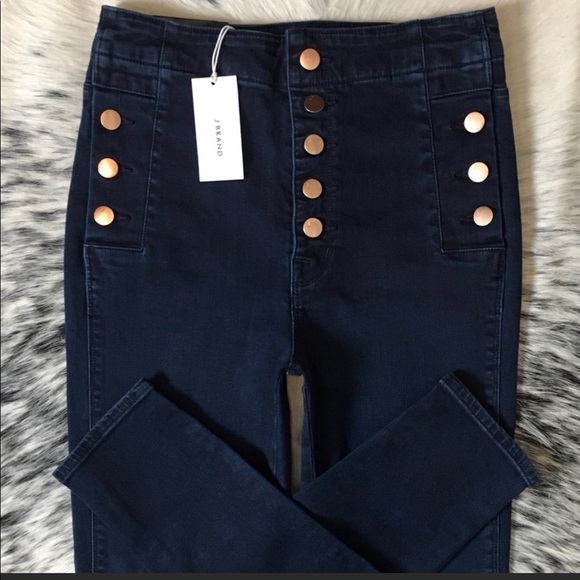 J BRAND NATASHA HIGH-RISE “THRONE” SZ 24 - Picture 4 of 11